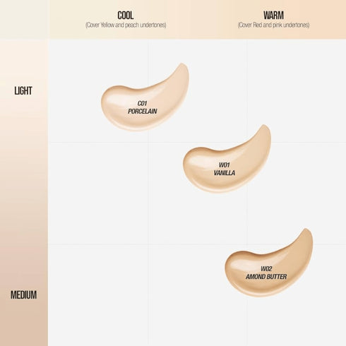 Brilliance Fit Glow Foundation W02, 30 g - WowSkin Romania